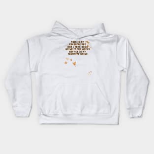 Oddly specific. Coffee stains Kids Hoodie